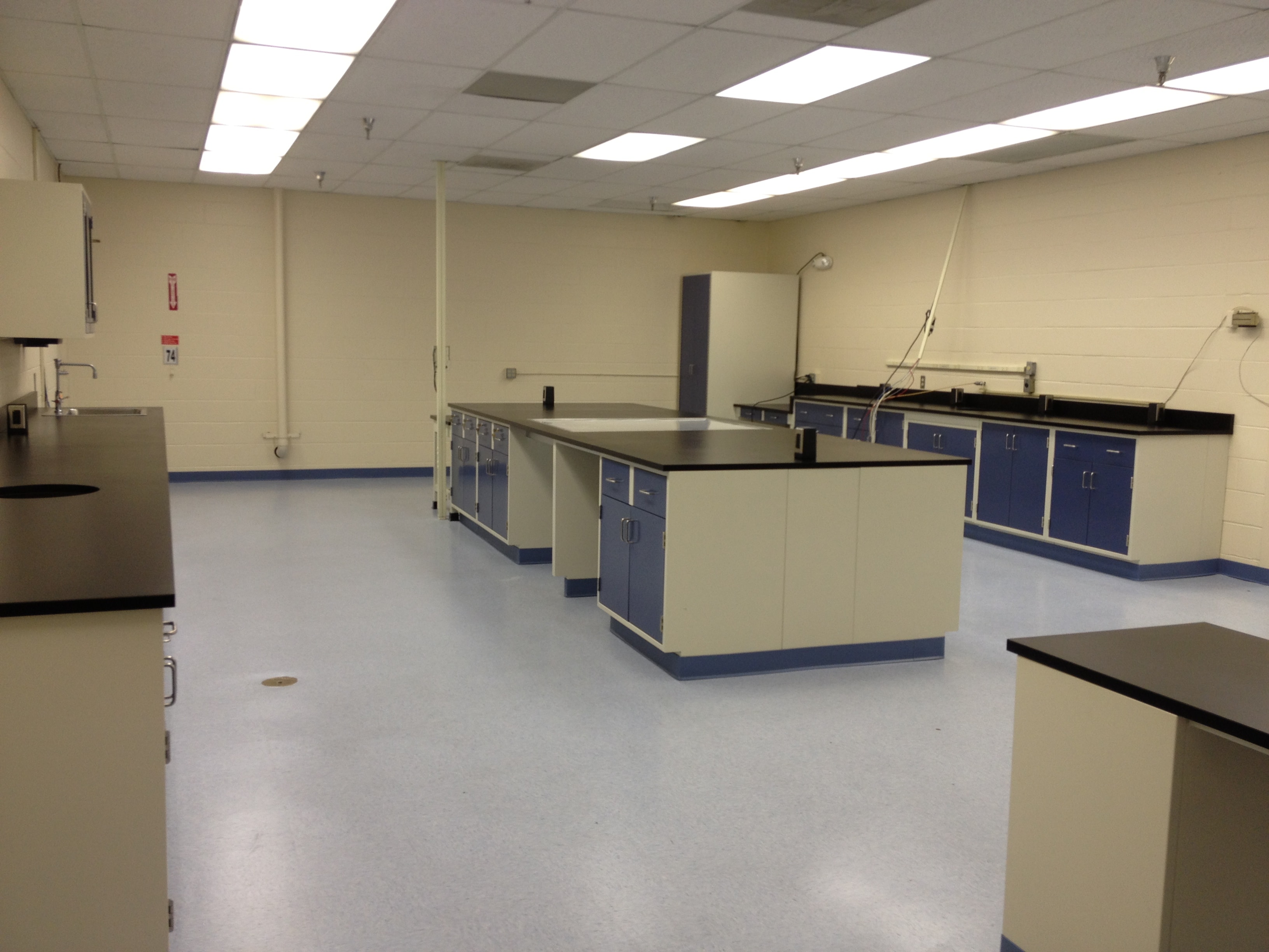 Laboratory renovation completed by USLabs LLC